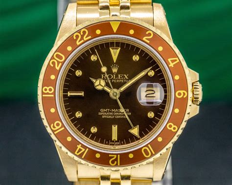 rolex 16758 gmt-master nipple dial|rolex 1675 for sale.